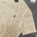 ⁦טי-שירט קרם מבד סריג של GIORGIO BELLINI⁩ – תמונה ⁦6⁩