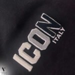 ⁦טי-שירט שחור מעוצב של 10-ICON ITALY⁩ – תמונה ⁦6⁩