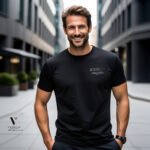 טי-שרט מעוצב כותנה של ICON PARIS