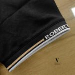 ⁦פולו קצר שחור של ROBERTO VINO⁩ – תמונה ⁦6⁩