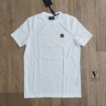 ⁦טי שירט לבן מבד סריג של ROBERTO VINO⁩ – תמונה ⁦2⁩