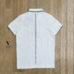 פולו קצר לבן של ROBERTO VINO – תמונה 4