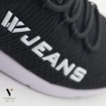⁦נעלי גרב עם שרוכים שחור מעוצב של WJEANS⁩ – תמונה ⁦5⁩