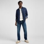 ג'ינס קלאסית של Lee Daren Rusty Rivet Trousers