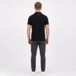 ⁦פולו קצר שחור מעוצב בצדדים של SHARK SPORT⁩ – תמונה ⁦4⁩