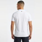 ⁦פולו קצר לבן מעוצב בצדדים של SHARK SPORT⁩ – תמונה ⁦2⁩