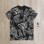 ⁦טי שירט שחור/לבן עיצוב מודפס של WJEANS⁩ – תמונה ⁦5⁩