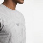 ⁦טי שירט אפור עיצוב מודפס של WJEANS⁩ – תמונה ⁦4⁩