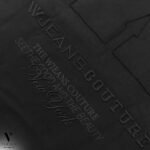 ⁦טי שירט אוברסייז שחור עיצוב ריקמה עם של WJEANS⁩ – תמונה ⁦7⁩
