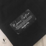 ⁦טי שירט אוברסייז שחור עיצוב ריקמה עם של WJEANS⁩ – תמונה ⁦8⁩