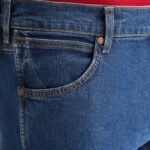 ⁦גינס קלאסי Wrangler Greensboro Blue Tomorrow⁩ – תמונה ⁦4⁩