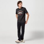 גינס קלאסי Wrangler Greensboro BLACK RINSE