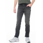גינס קלאסי עם גומי במוֹתֶן Wrangler Greensboro  Raven Ash